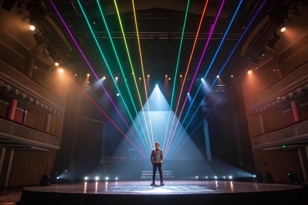 Stage Laser Lights in Theater