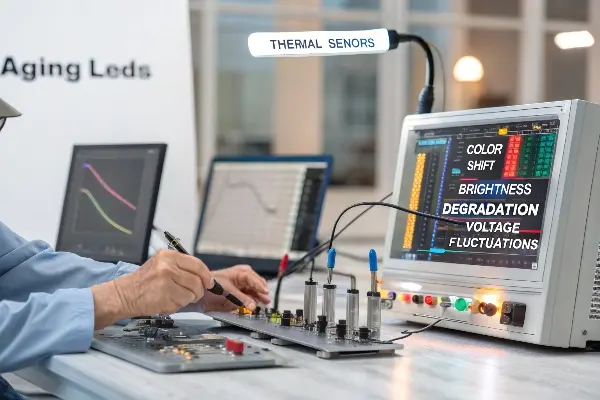 LED spectrum comparison